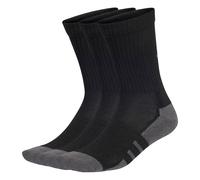 Essentials CLIMACOOL Crew Socken, 3 Paar Unisex-Black / Grey Six-Gr. S