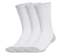 adidas Unisex Socken, 3er Pack - Essentials Climacool Crew Socken, Logo Weiß 40-42