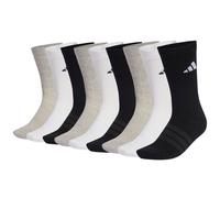 Kurzsocken ADIDAS ORIGINALS "Socken Cushioned Sportswear Crew Socks 9P 9er Pack", Herren, Gr. 37-39, bunt (schwarz, grau, weiß), Obermaterial: 56% Baumwolle CO. 40% Polyester PES. 3% Elasthan EL. 1% P