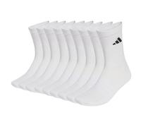 Kurzsocken ADIDAS ORIGINALS "Socken Cushioned Sportswear Crew Socks 9P 9er Pack", Herren, Gr. 43-45, weiß, Obermaterial: 56% Baumwolle CO. 40% Polyester PES. 3% Elasthan EL. 1% Polyamid PA., Socken (1