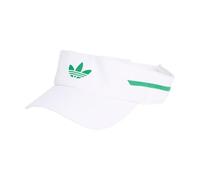 adidas Originals Tennisschirm Schirm Visor Cap weiß / grün Erwachsene M