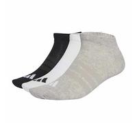3er Pack adidas Thin&Light Essentials Low Cut Socken KC9629 - medium grey heather/white/black 37-39