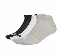 Adidas Socken Unisex THIN&LIGHT Essentials Low Cut – 3er-Pack, Medium Grey Heather/White/Black 28-30