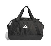 adidas Unisex TIRO Duffle Bag MEDIUM with Bottom Compartment, Black/White, One Size