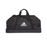 adidas Unisex Tiro Primegreen Bottom Compartment Duffel Bag, Black/White, L