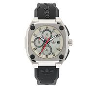 Adidas Unisex Uhr Chrono CITY TECH THREE Silikon schwarz AOFH24017