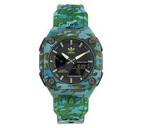 Adidas Unisex Uhr CITY TECH ONE GRFX Kunststoff grün AOST24075