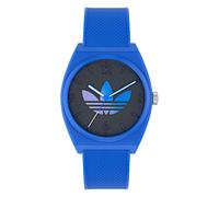 Adidas Unisex Uhr PROJECT TWO GRFX Kunststoff blau AOST24553