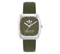 Adidas Unisex Uhr RETRO WAVE ONE Leder grün AOSY24526
