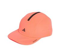 adidas Unisex Runningxadizero Lightweight Climacool Hat, Solar Turbo/Black Reflective, S-M