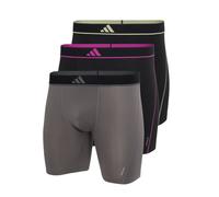 adidas Herren Boxer Brief (3PK) -Active Micro Flex Eco Slip, 904 Assorted, L (3er Pack)