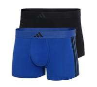 adidas Herren Low Rise Trunk (2PK) -Active Flex Cotton 3 Stripes Boxershorts, 901 Assorted, XXL (2er Pack)