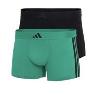 adidas Herren Low Rise Trunk (2PK) -Active Flex Cotton 3 Stripes Boxershorts, 902 Assorted, XXL (2er Pack)