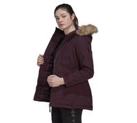 Adidas Utilitas Hooded Mantel shadow maroon Damen XS