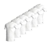 adidas Herren T-Shirt, 3er Pack - V-Neck Shirt, Active Core Cotton, einfarbig Weiß S