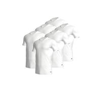 adidas Herren T-Shirt, 3er Pack - V-Neck Shirt, Active Core Cotton, einfarbig Weiß XL