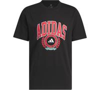 adidas Varsity Crest Grafik T-Shirt, Farbe Schwarz, Größe M