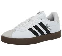 adidas VL Court 3.0 Damen-Sneaker, Weiß/Schwarz/Grau, 9