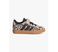 adidas Vl Court 3.0 El C Sneaker Beige, Kinder, Größe: 35, Material: Velourleder/Textil
