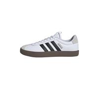 adidas VL Court 3.0 Herren-Sneaker, Weiß/Schwarz/Grau, 12.5