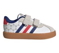 Sneaker ADIDAS SPORTSWEAR "VL COURT 3.0 KIDS", Mädchen, Gr. 24, cloud weiß, pure ruby, mystery ink, Synthetik, Textil, Schuhe Sneaker, für Kinder, World Cup Nations Pack (20706734-24) cloud weiß, pure