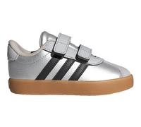 VL Court 3.0 Kids Schuh Silver Metallic / Core Black / Light Solid Grey 20