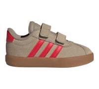 adidas Vl Court 3.0 Schuhe Kinder - blanch cargo/pure ruby/gold met. - 25.5
