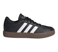 adidas VL Court 3.0 Suede Sneaker Kinder IE3630 - core black/cloud white/gum5 39 1/3
