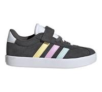 adidas VL Court 3.0 Suede Sneaker Kinder JH6315 - grey six/halo mint/bliss lilac 31