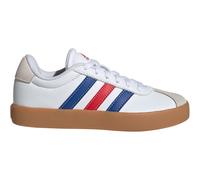 adidas VL Court 3.0 Suede Sneaker Kinder JH8721 - cloud white/team royal blue/better scarlet 39 1/3