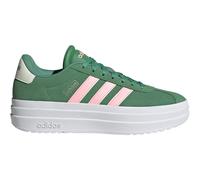 adidas VL Court Bold Plateau Sneaker Damen IH0365 - preloved green/pink spark/ivory 38 2/3
