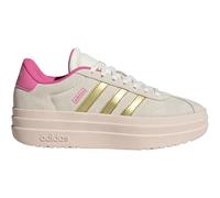 adidas VL Court Bold Plateau Sneaker Kinder JP9346 - off white/gold met./pink fusion 37 1/3