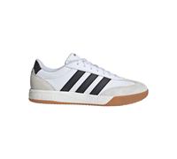 Sneaker ADIDAS SPORTSWEAR "VL COURT 00S", Herren, Gr. 46, cloud weiß, core schwarz, orbit grau, Leder, Synthetik, Schuhe Sneaker (97799653-46) cloud weiß, core schwarz, orbit grau