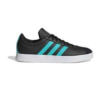 Sneaker ADIDAS PERFORMANCE "VL COURT MER", Herren, Gr. 44, core schwarz, semi mint rush, ftwr weiß, Leder, Synthetik, Schuhe Sneaker, Mercedes AMG Motorsport (92376653-44) core schwarz, semi mint rush
