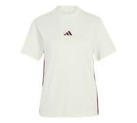 W 3S SJ T IVORY/MAROON XL