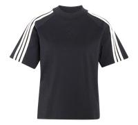 adidas W AK 3S TEE Damen | BLACK/OWHITE | XL