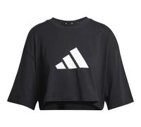 Adidas W FI 3B TEE Damen T-Shirt, schwarz M