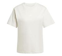 adidas Damen Essentials SMALL Logo Cotton T-Shirt, Wonder Alumina/White, XXL