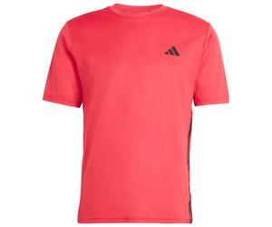 adidas - WE Base 3-Stripes Tee - Funktionsshirt, Gr. M M - Regular, rosa (PureRuby/Black)