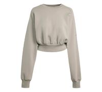 adidas Soft Lux Loose Sweatshirt Damen JW5070 - silver pebble L