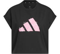 adidas Western Florals Big Logo Graphic T-Shirt Damen KA9952 - black M