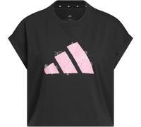 adidas Western Florals Big Logo Graphic T-Shirt Damen KA9952 - black S