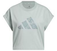 adidas Western Florals Big Logo Graphic T-Shirt Damen KA9954 - wonder sage XL
