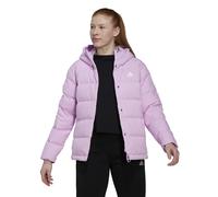 adidas Winter-Daunenjacke Helionic Hooded Down (wasserabweisend, PFC-Frei) pink Damen, Größe XS
