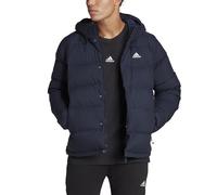 Outdoorjacke ADIDAS SPORTSWEAR "HELIONIC HOODED DAUNENJACKE" Gr. M, blau Herren Jacken Outdoorjacken (77804547-M)