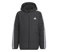 adidas Winter-Isolationsjacke 3-Streifen Padded (PFC-Frei, wasserabweisend) schwarz Kinder, Größe 128