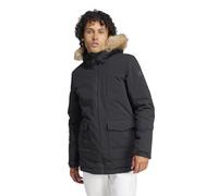 adidas Winter-Parka Hooded Fur Parka (wasserabweisend) schwarz Herren, Größe XL