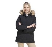 adidas Wintermantel Hooded Fur Parka (wasserabweisend) schwarz Damen, Größe S
