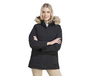 adidas Wintermantel Hooded Fur Parka (wasserabweisend) schwarz Damen, Größe XS