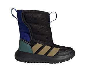 adidas Winterstiefel Winterplay C (warm, futter) schwarz/khaki/teal Kinder, Größe Euro (US) 30,5 (12,5)